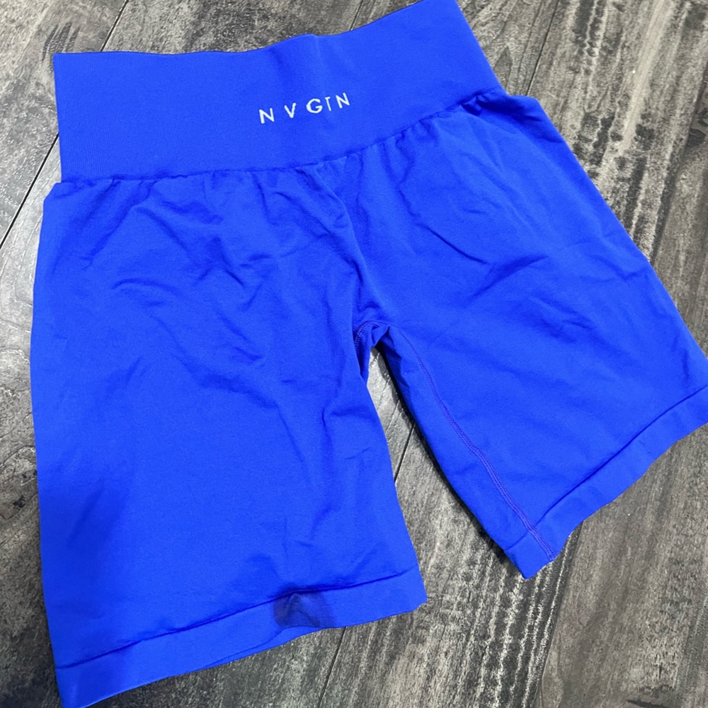 NVGTN blue shorts